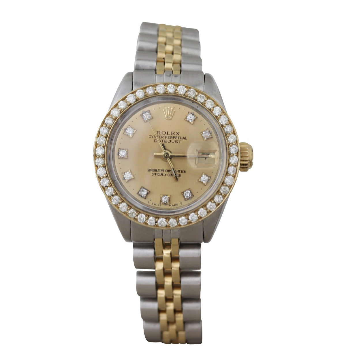Rolex Oyster Perpetual Datejust 26mm Diamond Watch