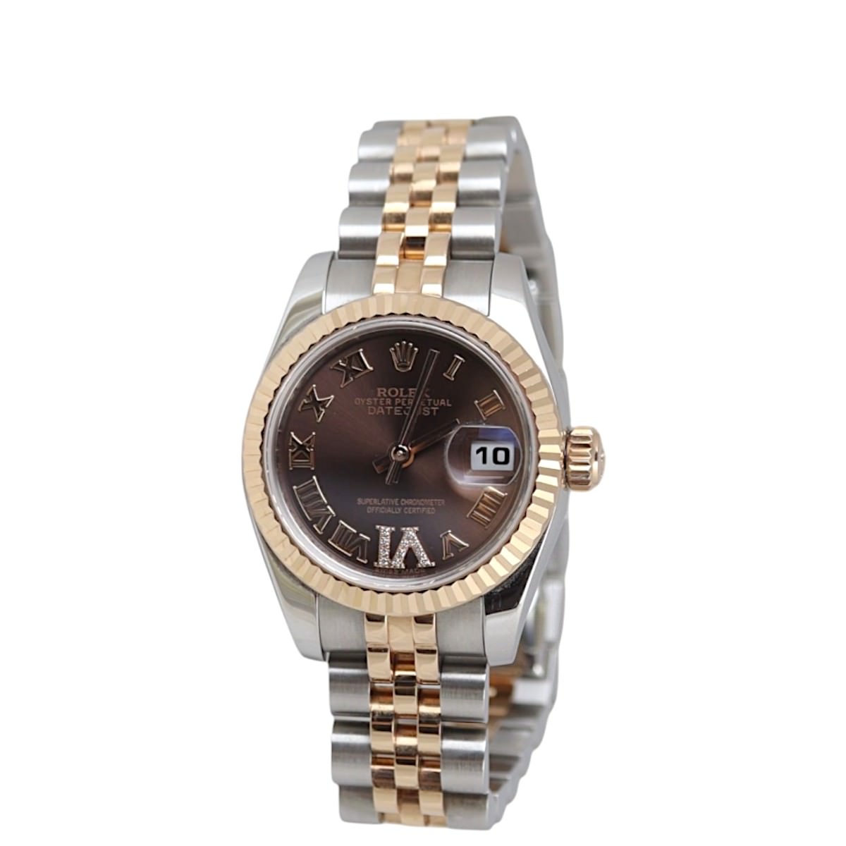 Rolex Oyster Perpetual Datejust Diamond 26mm Watch - Image 8