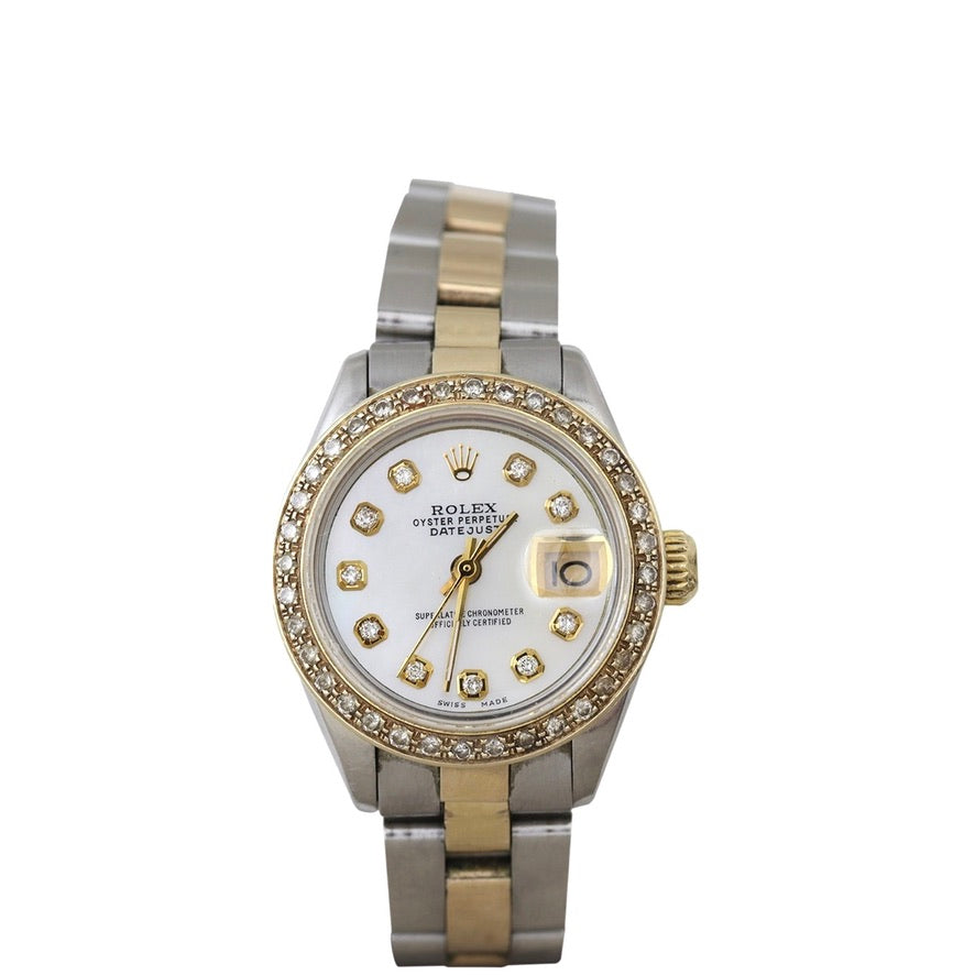 Rolex Oyster Perpetual Lady Datejust 26mm Diamond Watch
