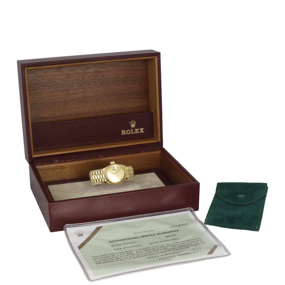 Rolex Oyster Perpetual Lady Datejust 26mm Watch - Image 7