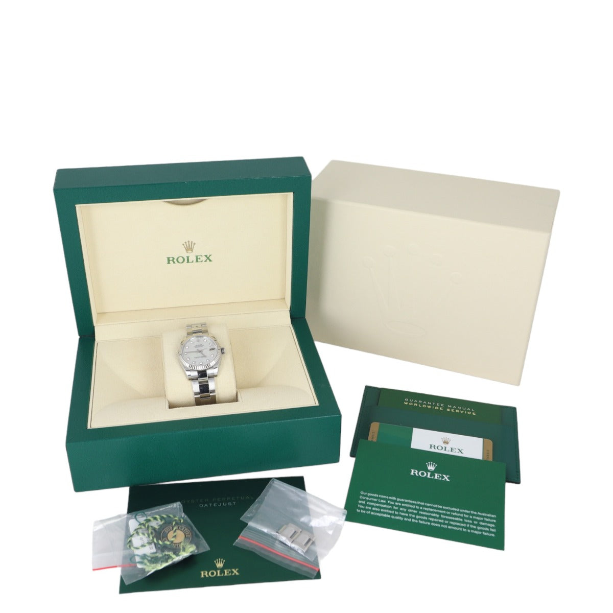 Rolex Oyster Perpetual Datejust 31mm Diamond Watch - Image 7