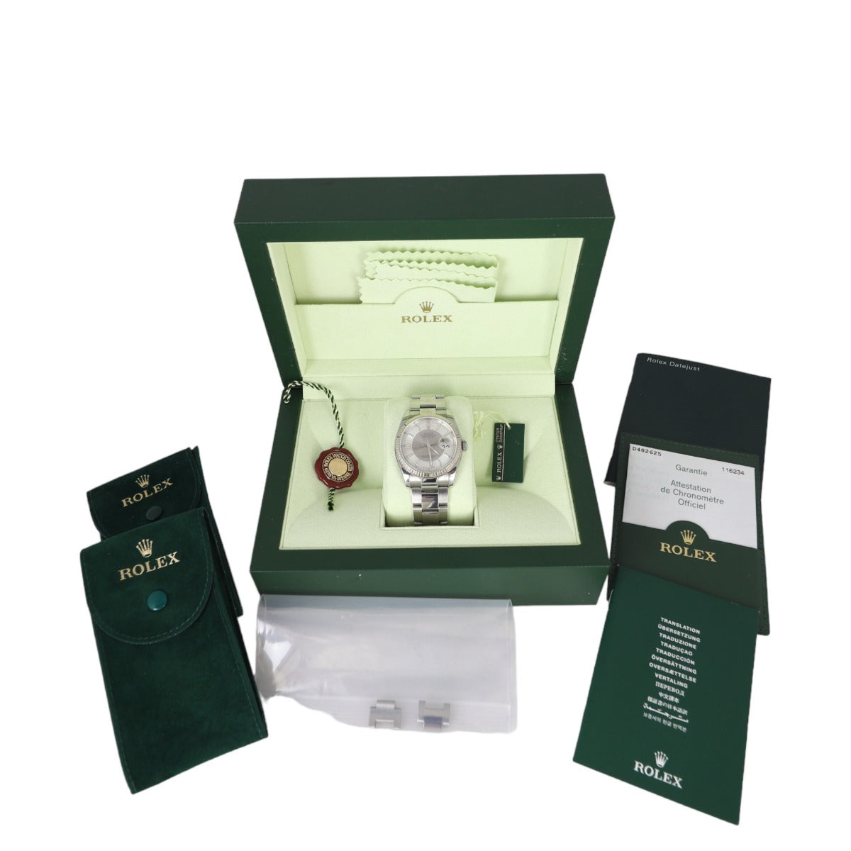 Rolex Oyster Perpetual Datejust 36mm Watch - Image 7